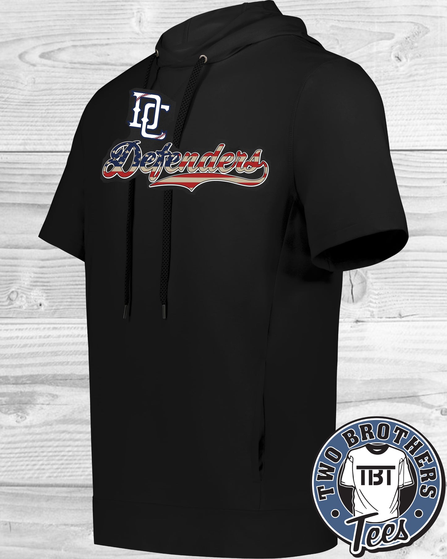 DC Defenders Short Sleeve Hoodie