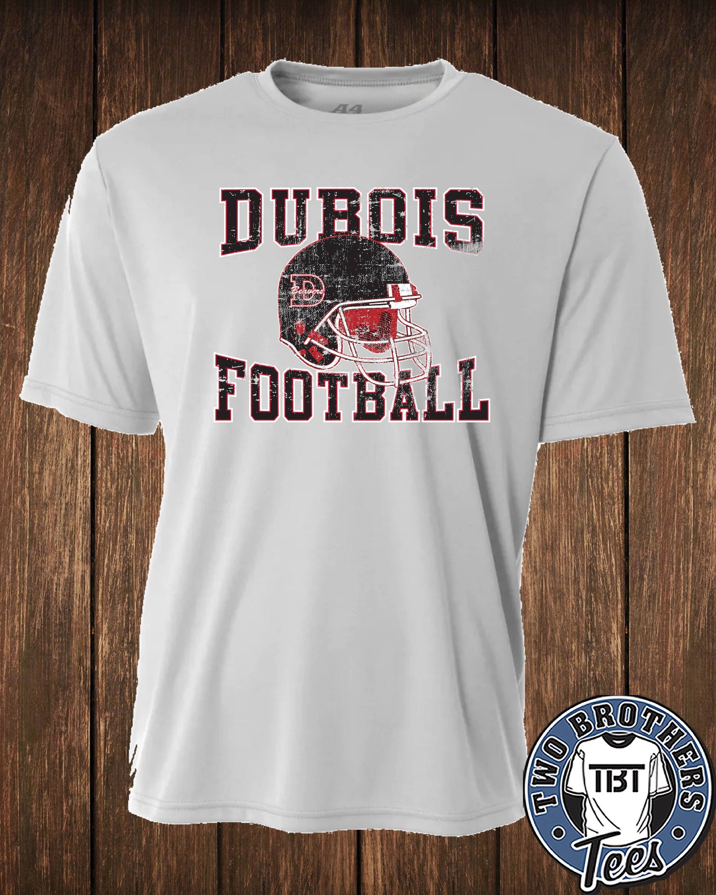 DuBois Football Helmet Performance T-Shirt
