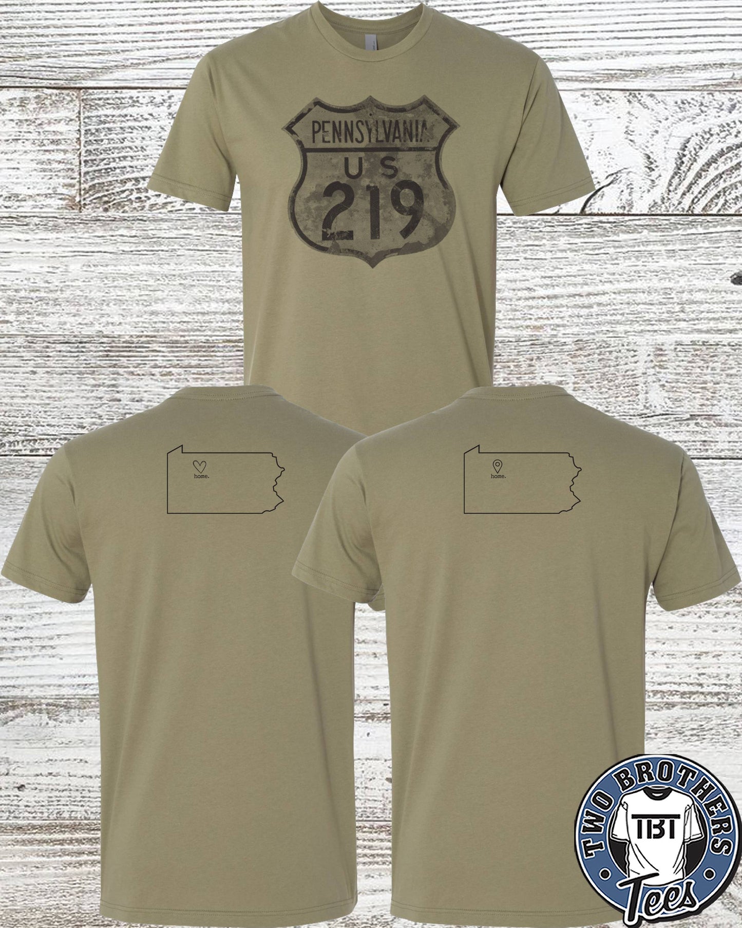 Johnsonburg Route 219 T-Shirt
