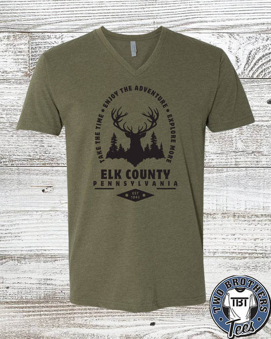 Johnsonburg Elk County V-Neck