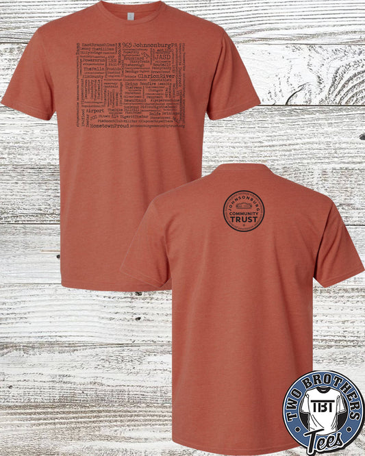 Johnsonburg Word Cloud T-Shirt
