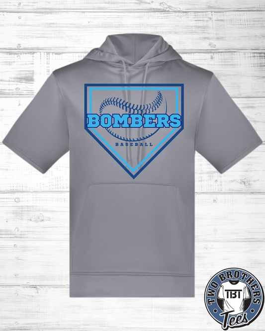 Bombers Performance Short Sleeve Hoodie