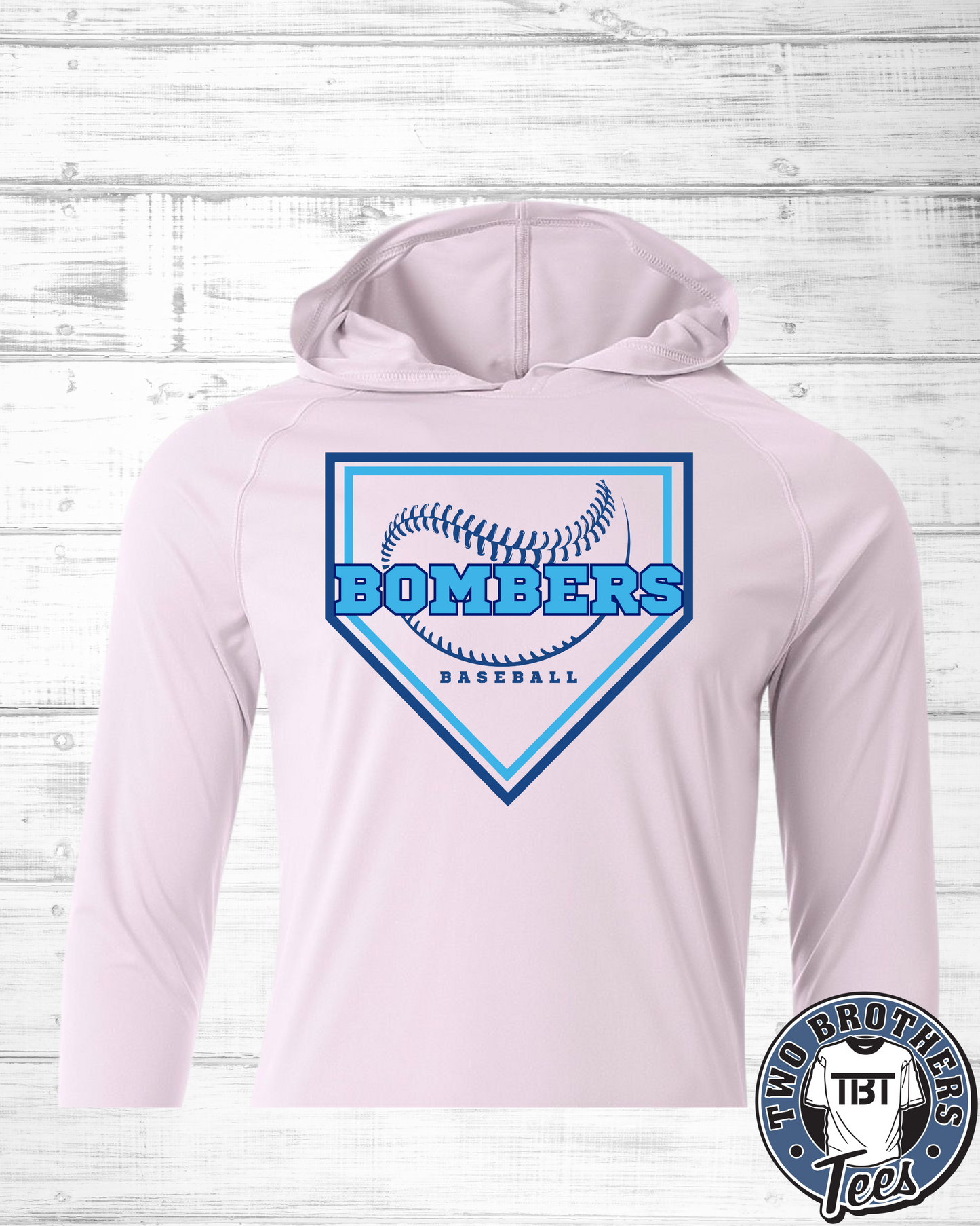 Bombers Performance Long Sleeve Hooded T-Shirt