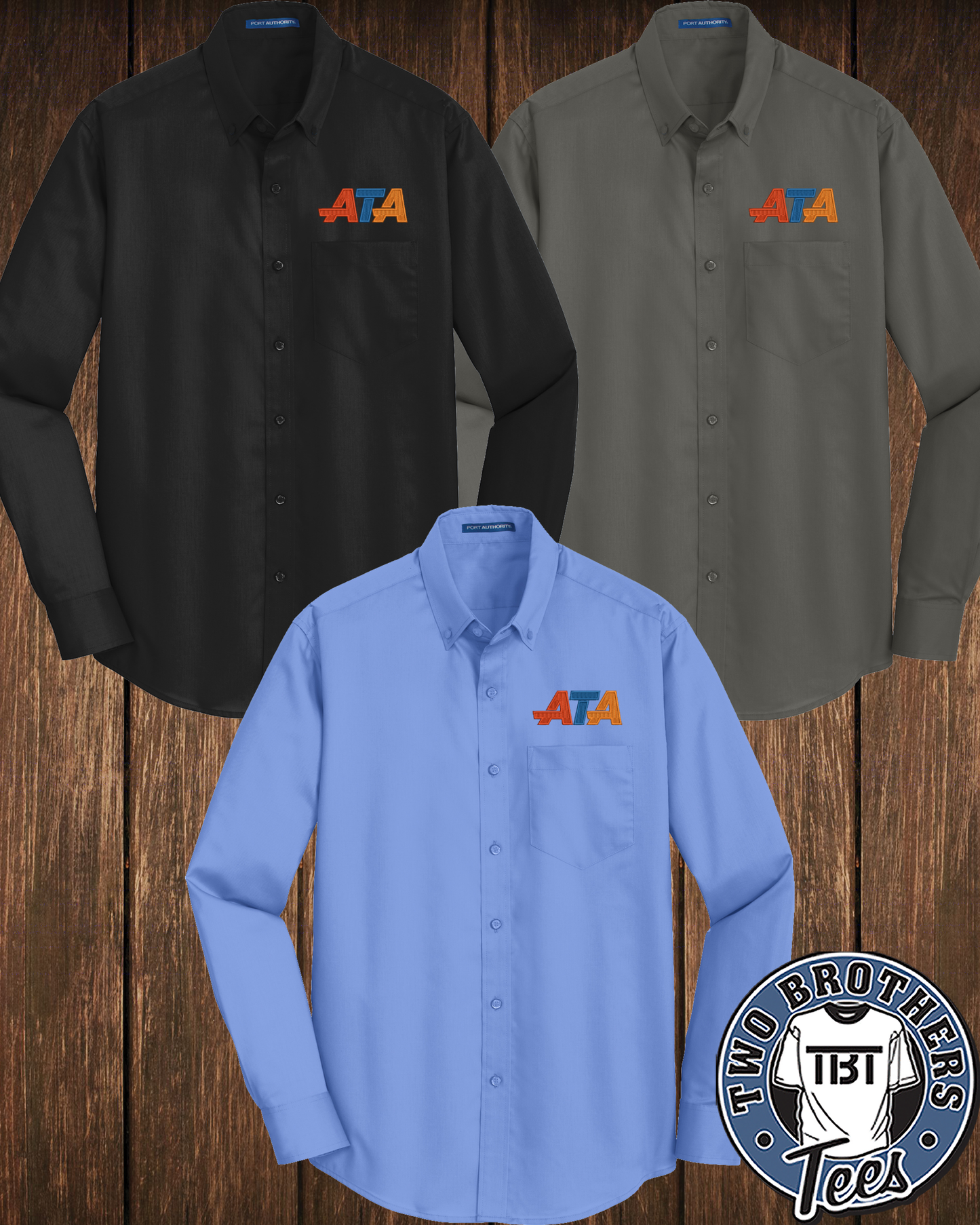 ATA Port Authority Button-down
