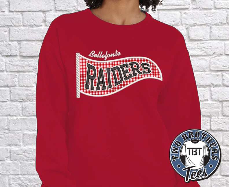 Bellefonte Raiders Pennant Crewneck Sweatshirt