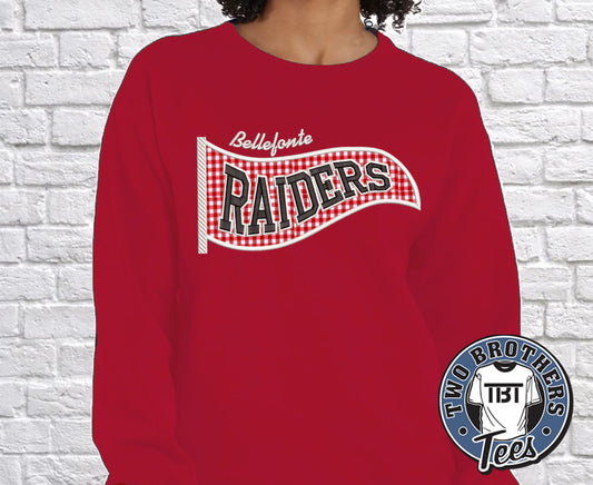Bellefonte Raiders Pennant Crewneck Sweatshirt