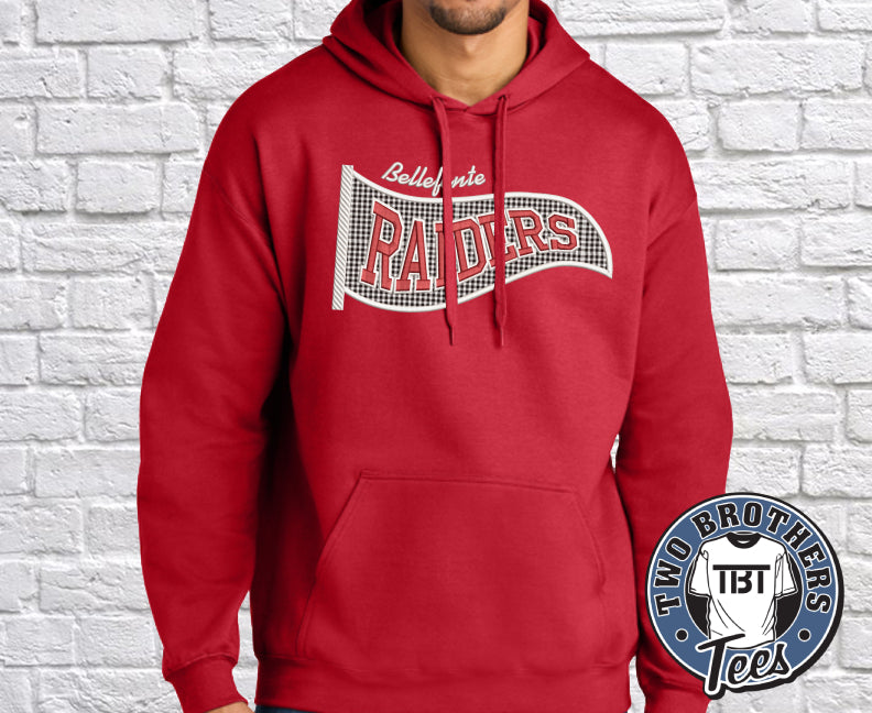 Bellefonte Raiders Pennant Softstyle Hoodie