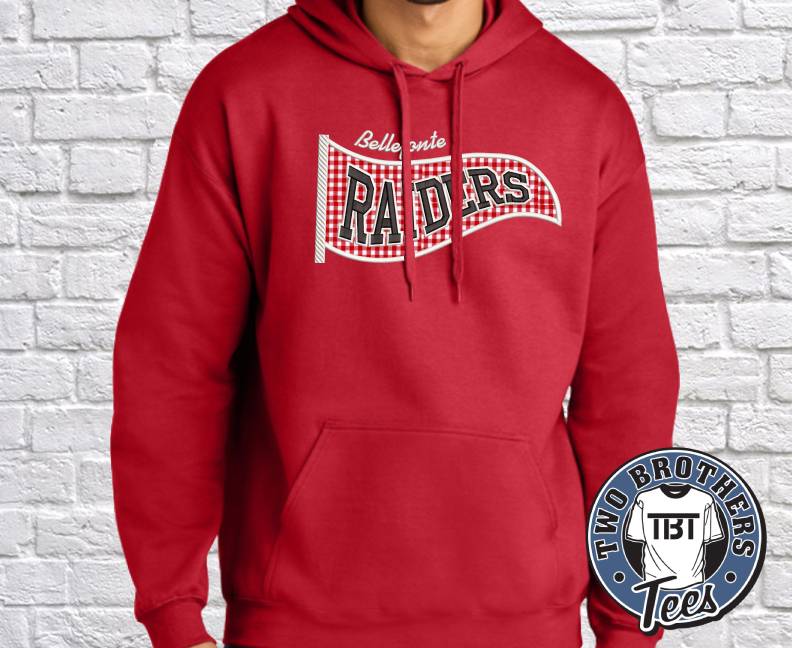 Bellefonte Raiders Pennant Softstyle Hoodie