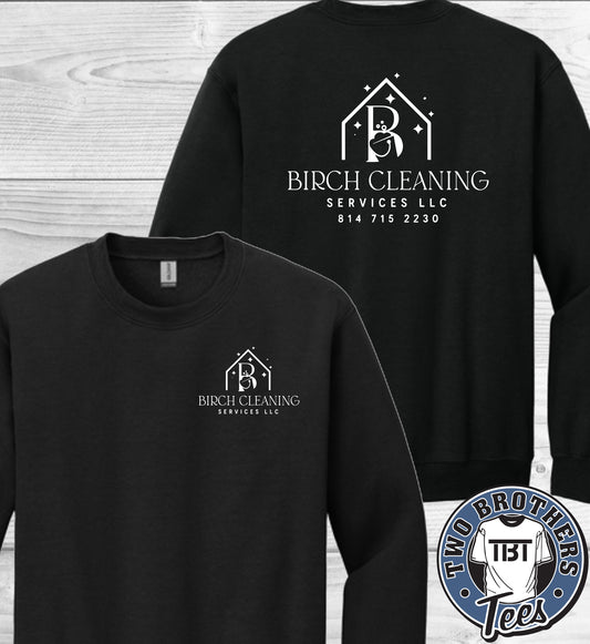 Birch Cleaning Services Crewneck Sweatshirt