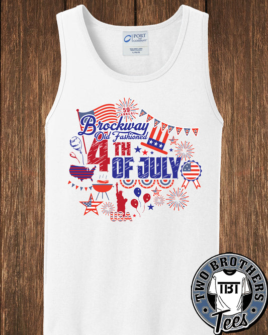 Brockway 4th of July Tank