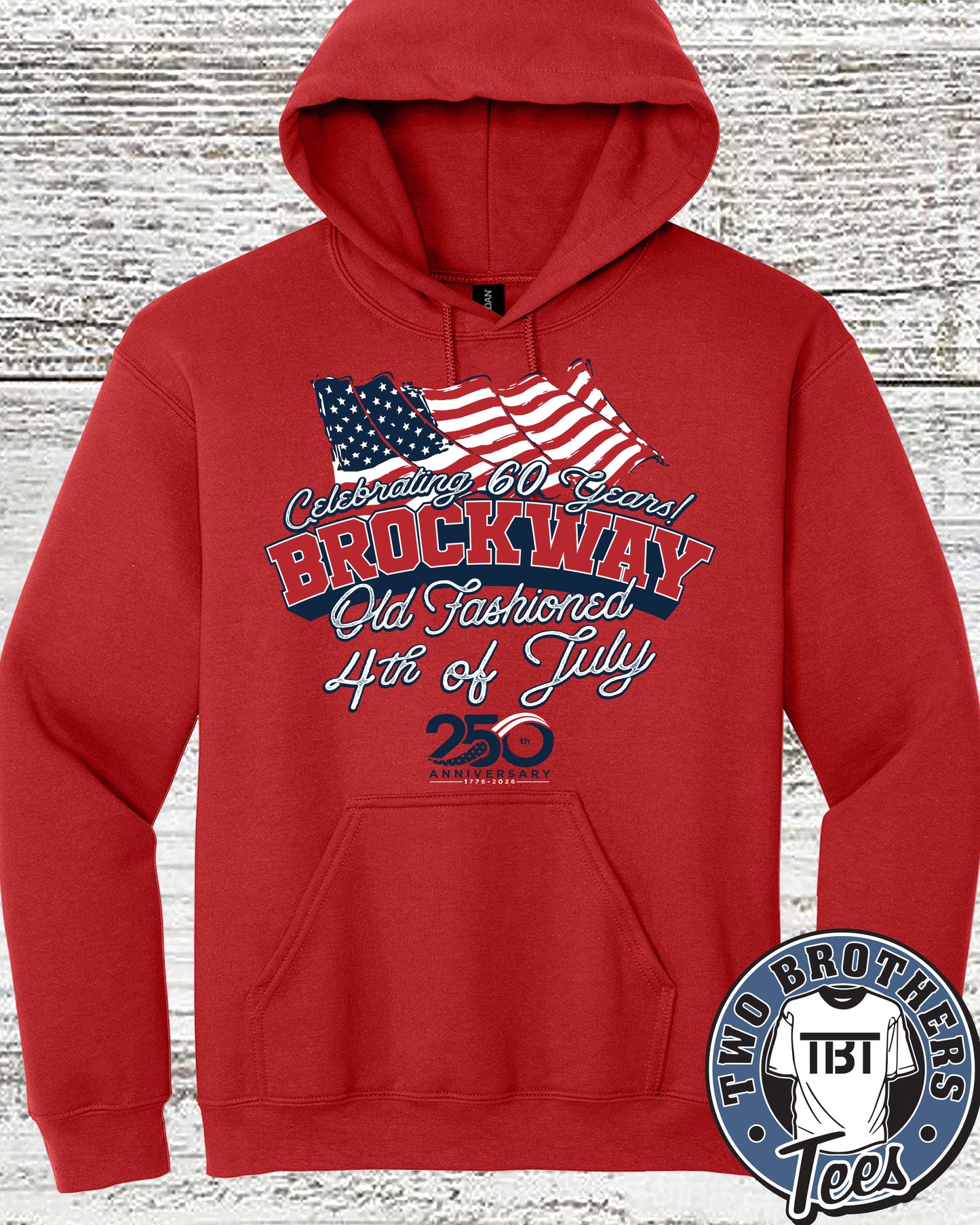 Brockway 4th of July Hoodie