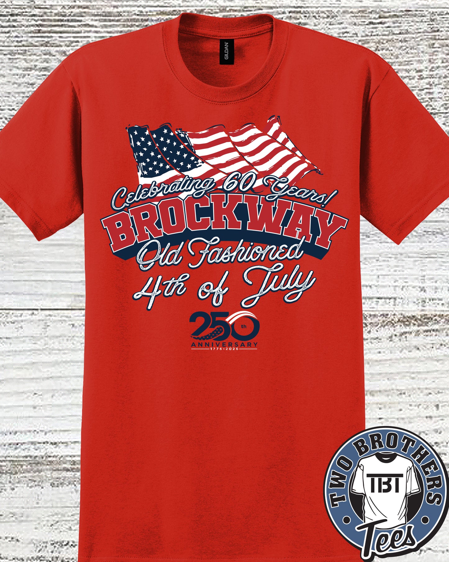 Brockway 4th of July Softstyle T-Shirt