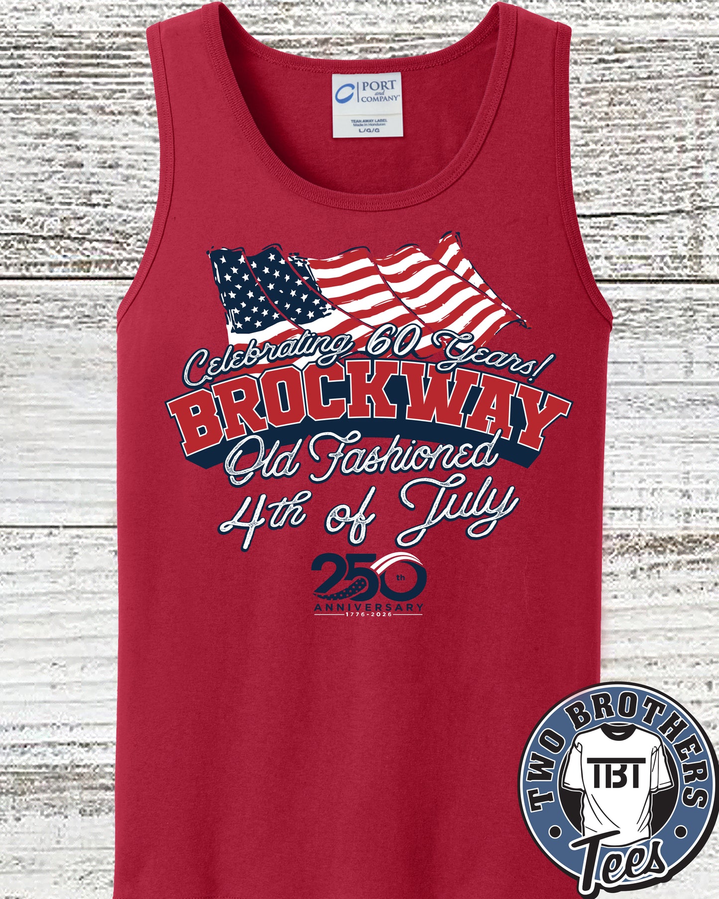 Brockway 4th of July Tank Top