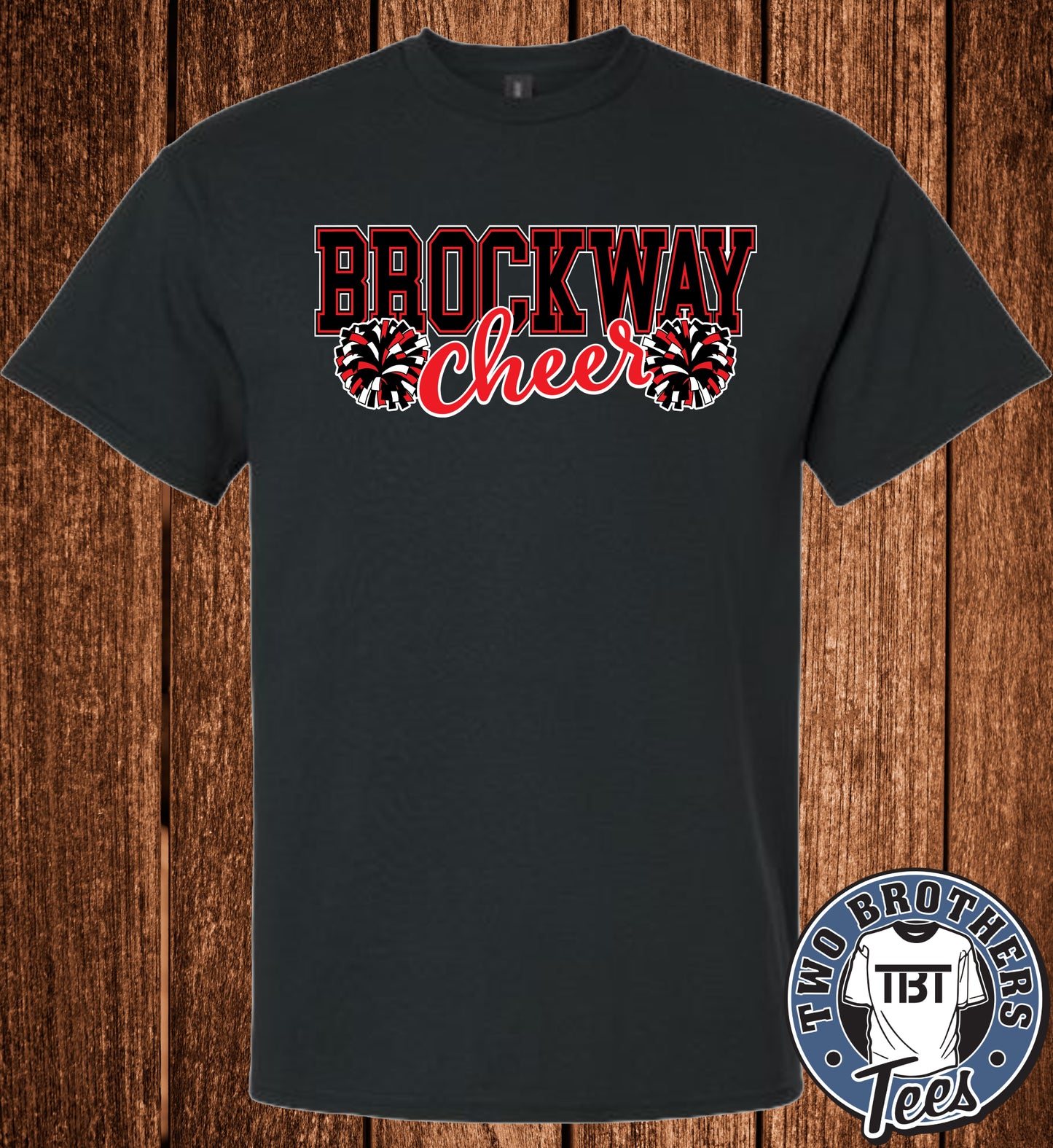 Brockway Cheer 2026 T-Shirt - Black