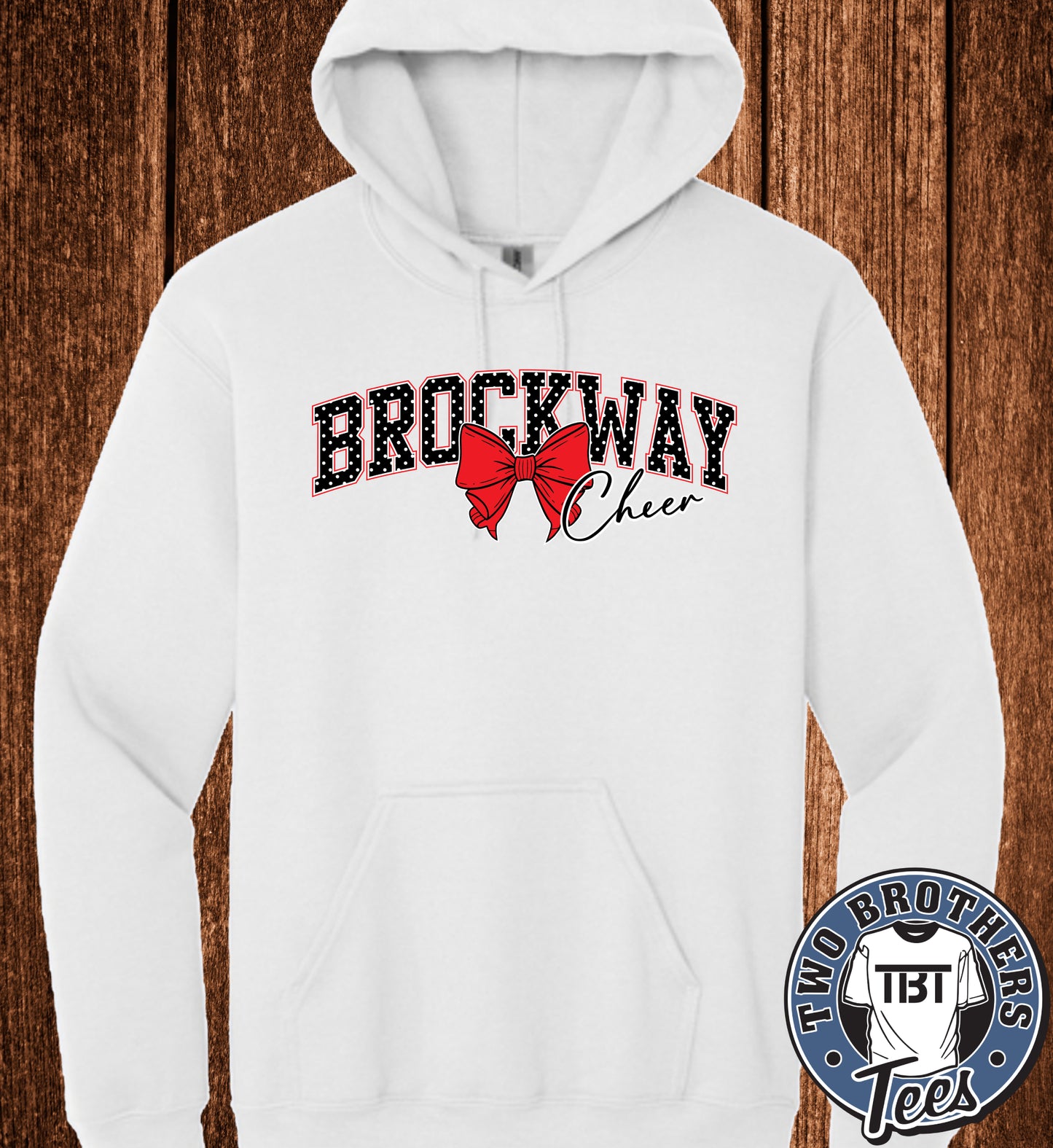 Brockway Cheer 2026 Hoodie - White