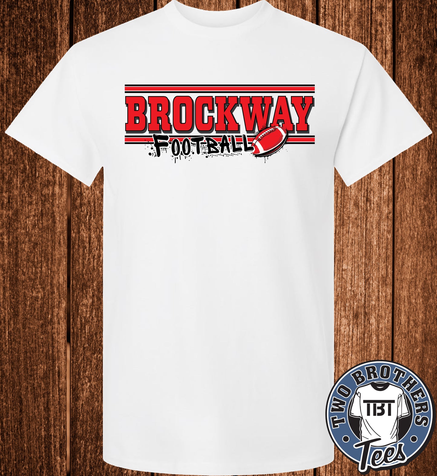 Brockway Football 2026 T-Shirt - White