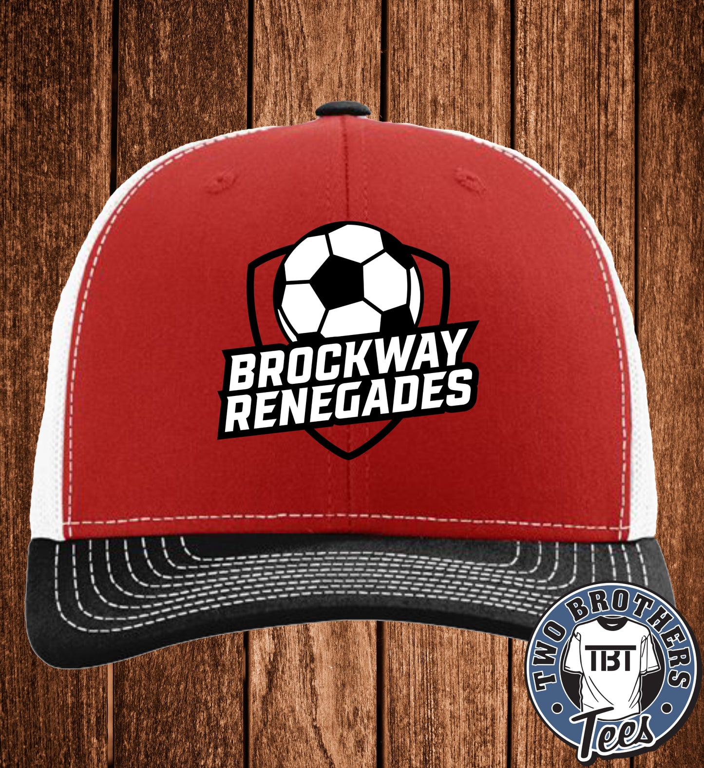 Brockway Renegades Soccer 2026 Trucker Hat - Design 1