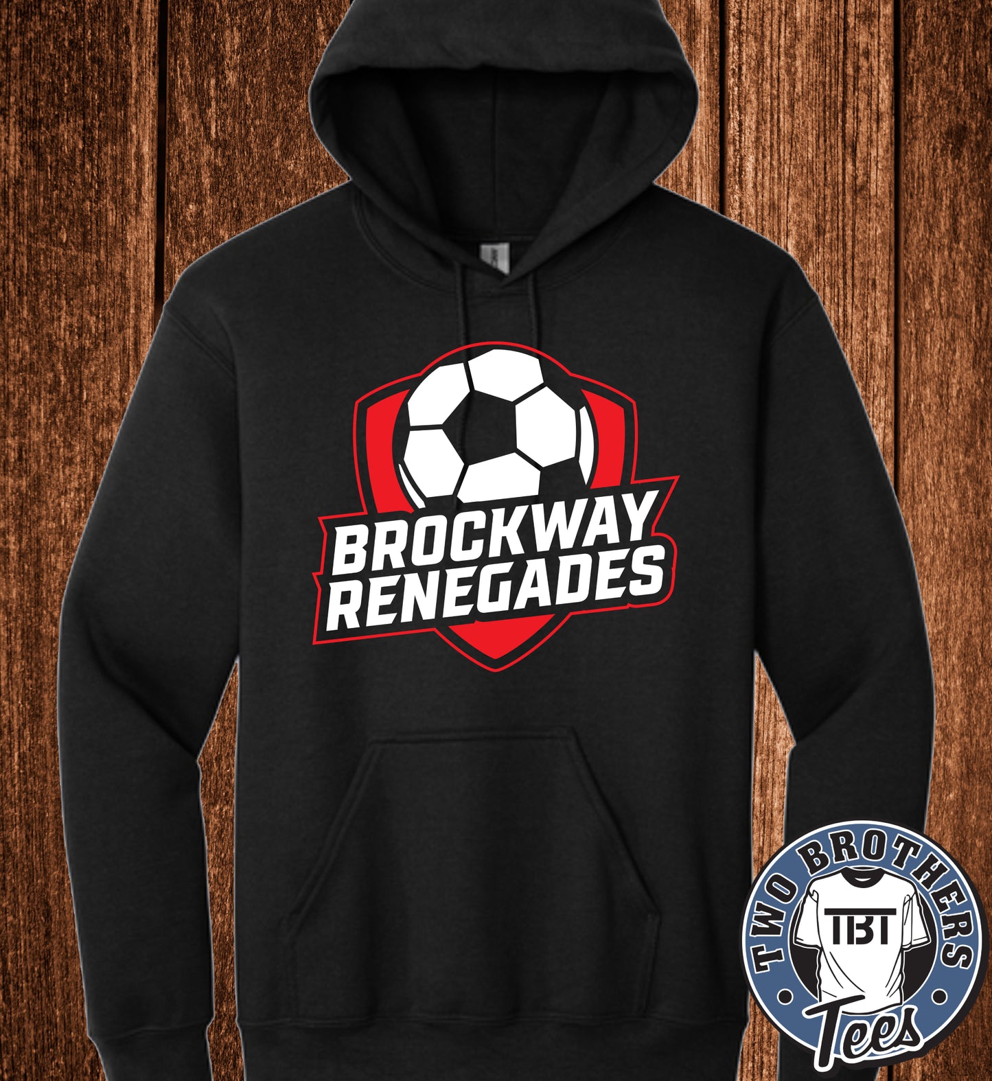 Brockway Renegades Soccer 2026 Hoodie - Design 1