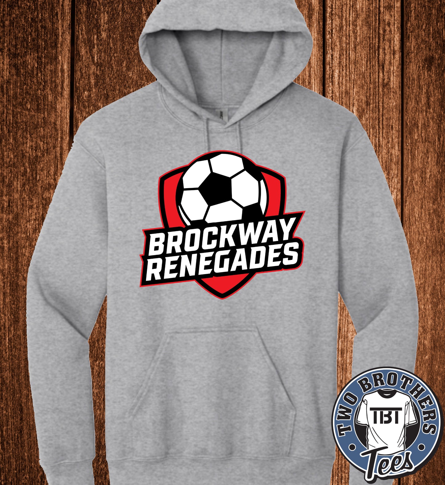 Brockway Renegades Soccer 2026 Hoodie - Design 1