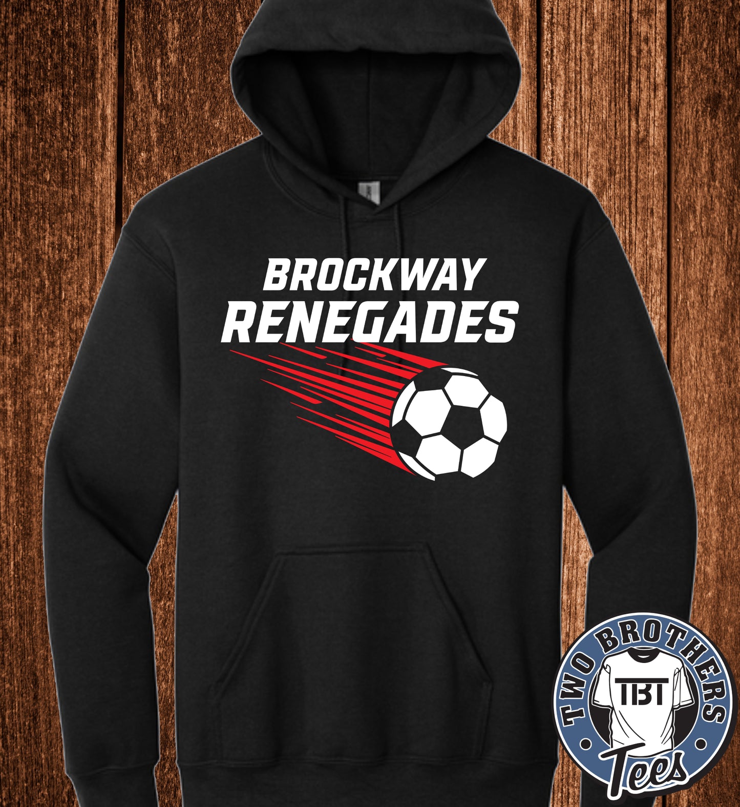 Brockway Renegades Soccer 2026 Hoodie - Design 2