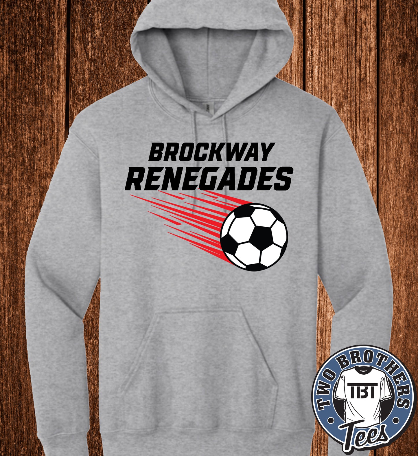 Brockway Renegades Soccer 2026 Hoodie - Design 2