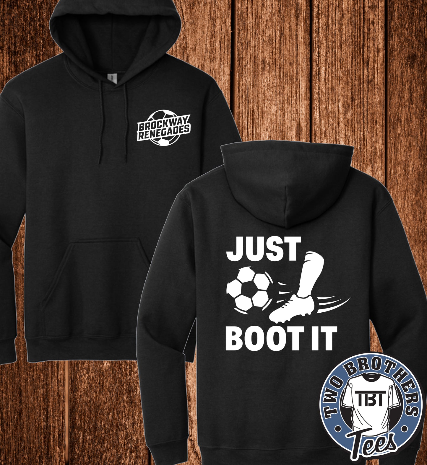 Brockway Renegades Soccer 2026 Hoodie - Design 3