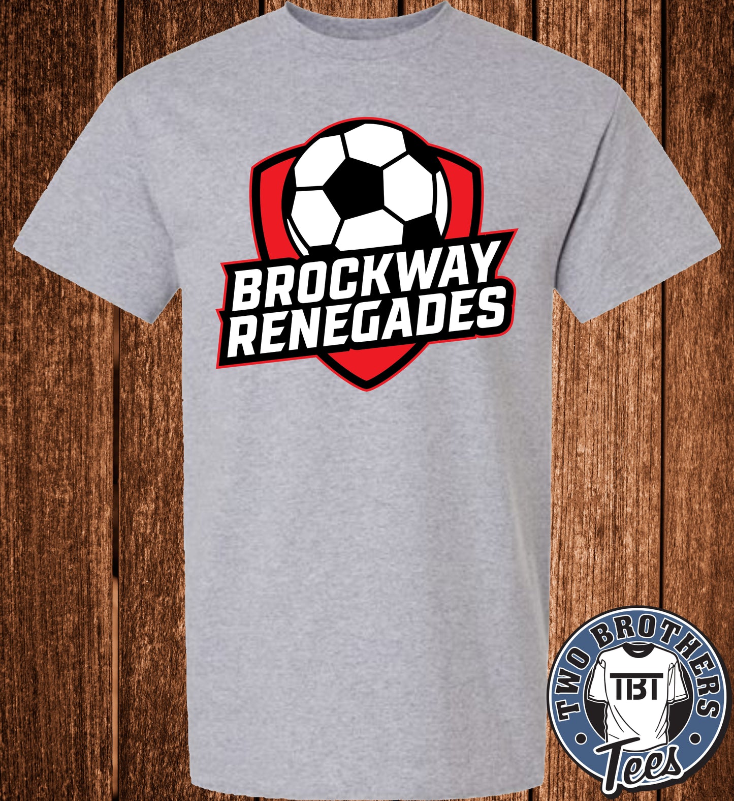 Brockway Renegades Soccer 2026 T-Shirt - Design 1