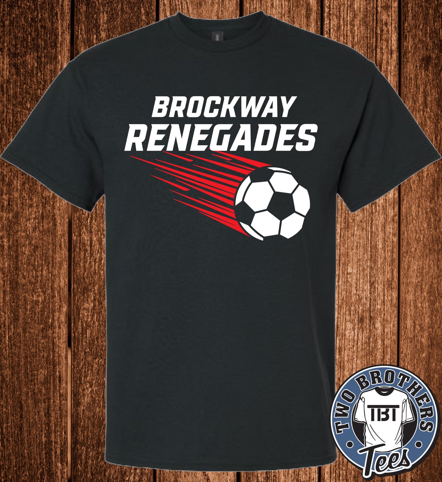 Brockway Renegades Soccer 2026 T-Shirt - Design 2