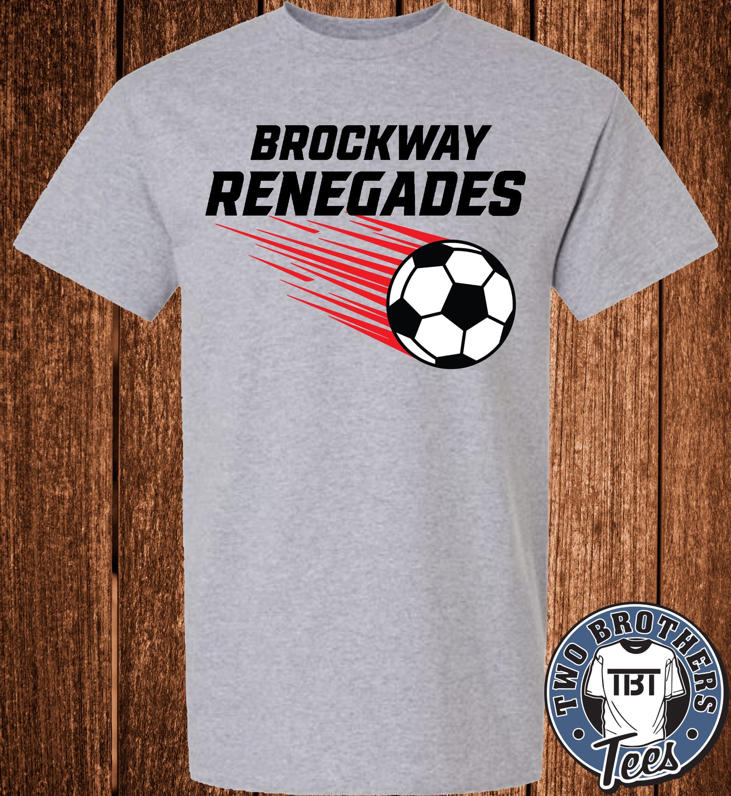 Brockway Renegades Soccer 2026 T-Shirt - Design 2