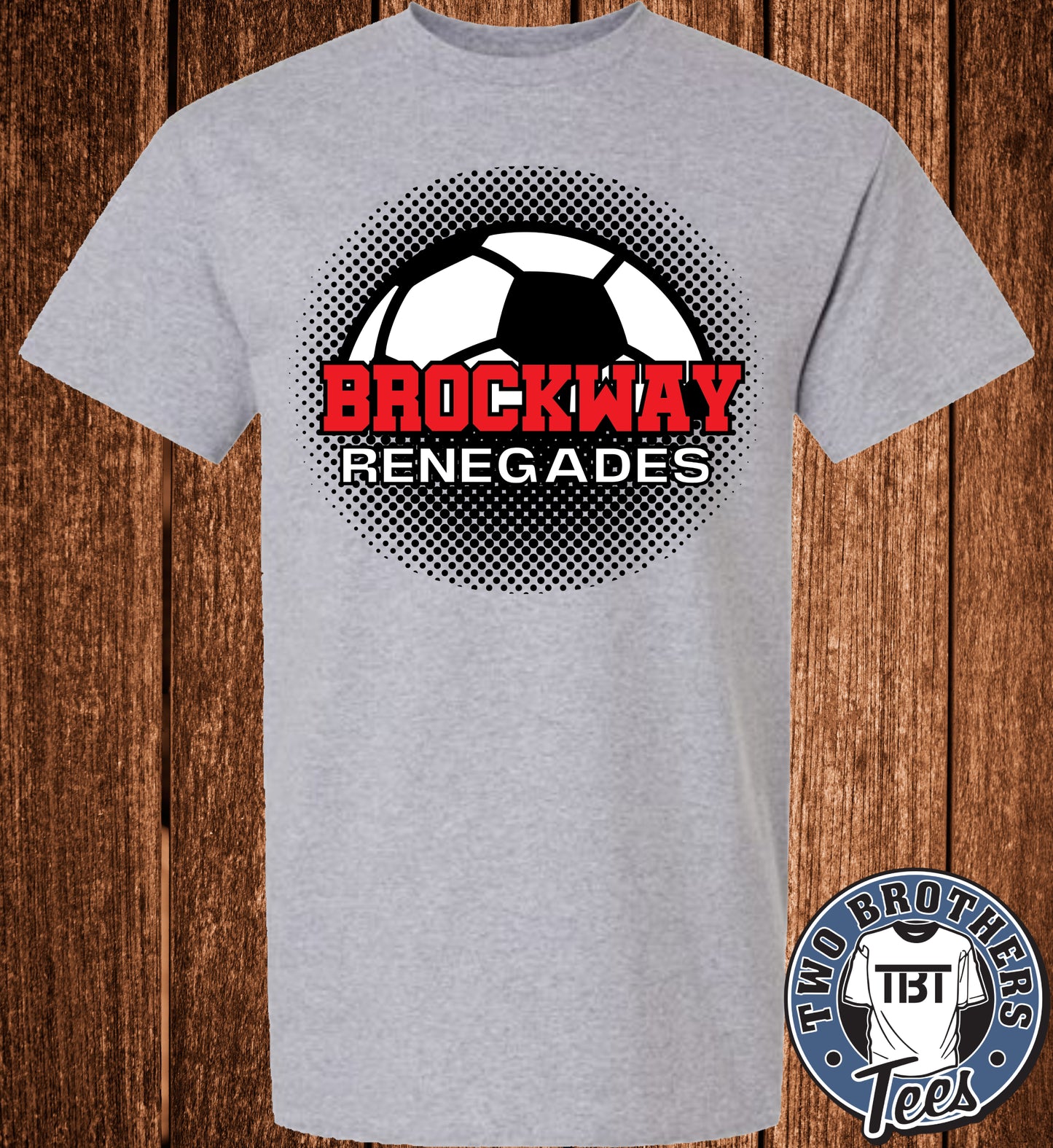 Brockway Renegades Soccer 2026 T-Shirt - Design 4