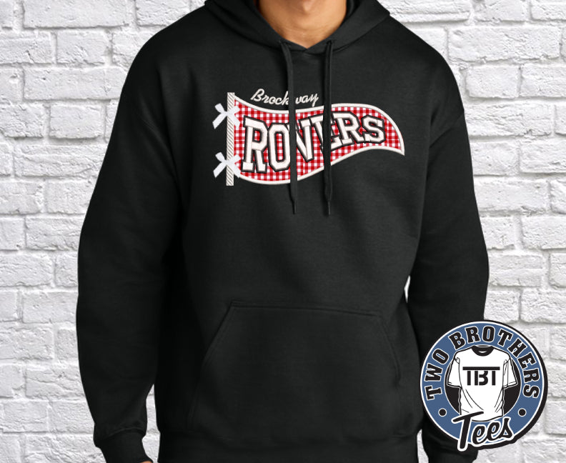 Brockway Rovers Pennant Softstyle Hoodie