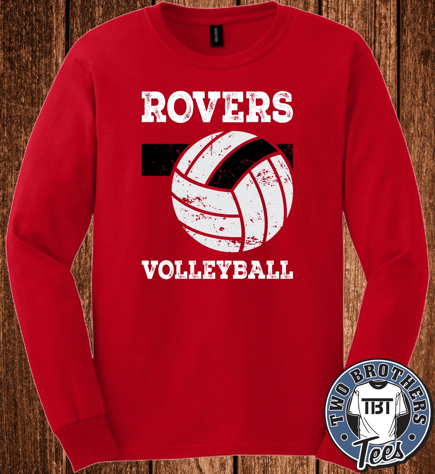 Brockway Rovers Volleyball 2026 Long Sleeve T-Shirt - Design 2