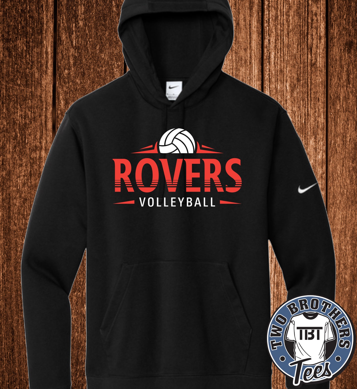 Brockway Rovers Volleyball 2026 Nike Hoodie - Design 1