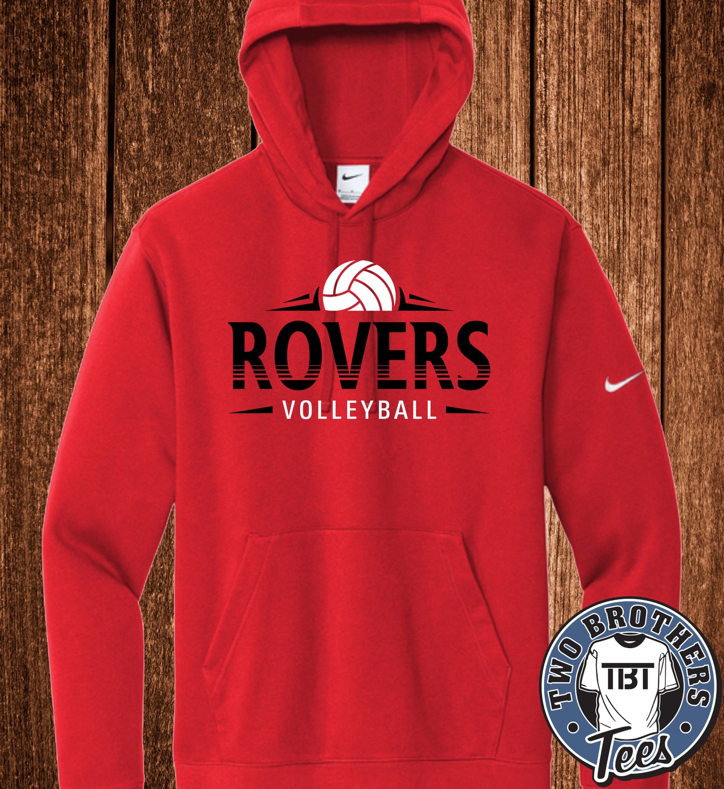 Brockway Rovers Volleyball 2026 Nike Hoodie - Design 1