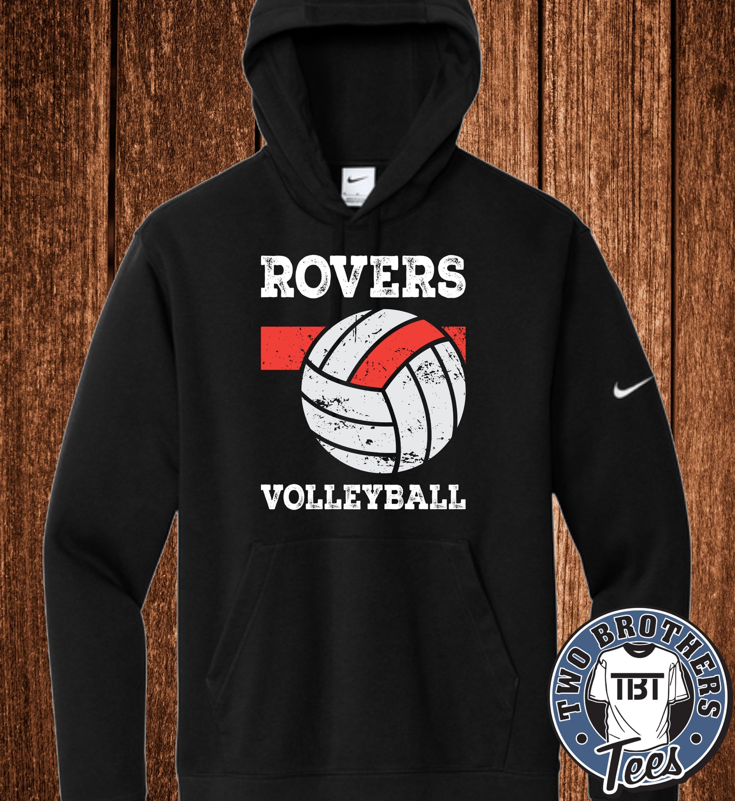 Brockway Rovers Volleyball 2026 Nike Hoodie - Design 2