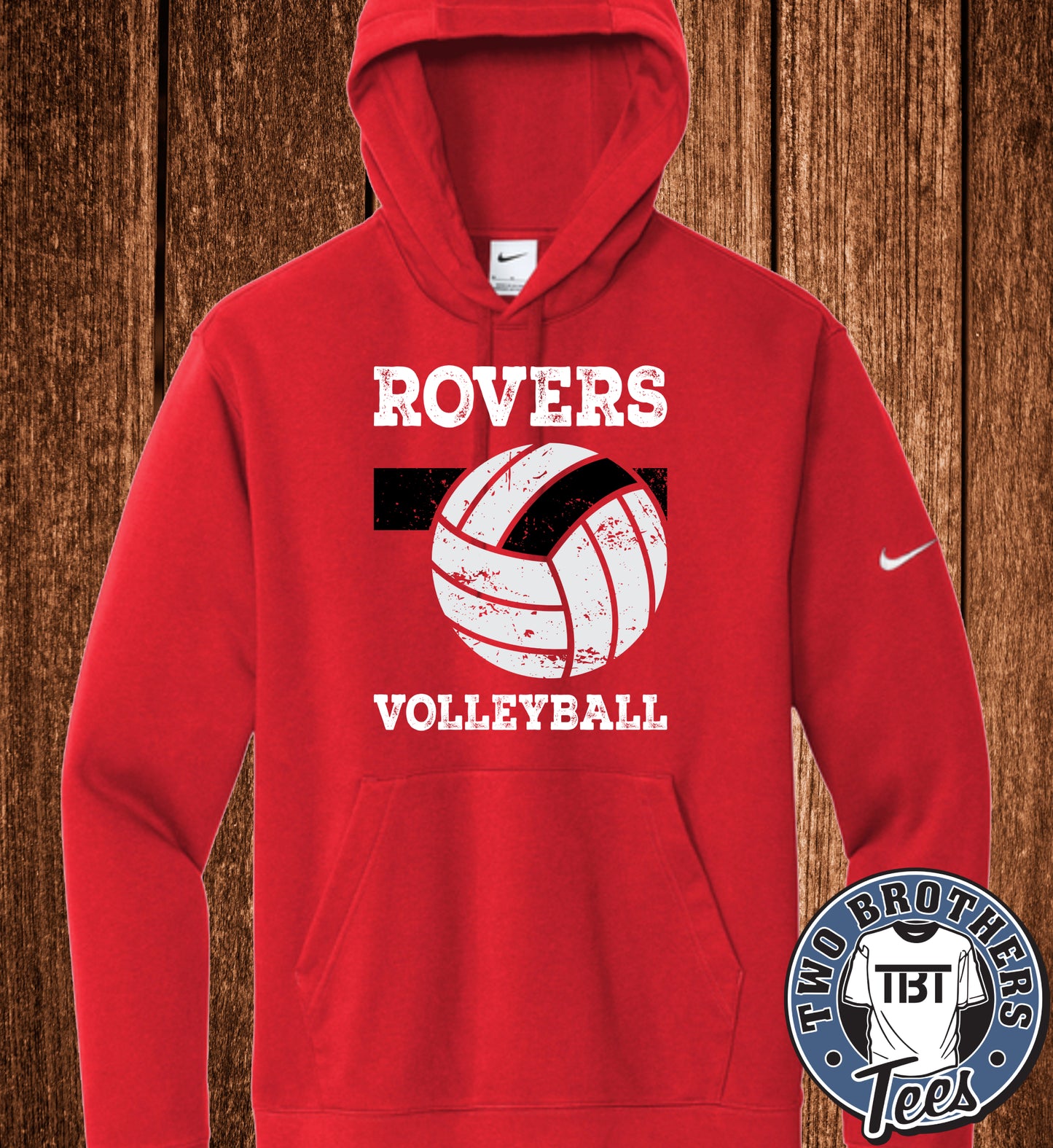 Brockway Rovers Volleyball 2026 Nike Hoodie - Design 2