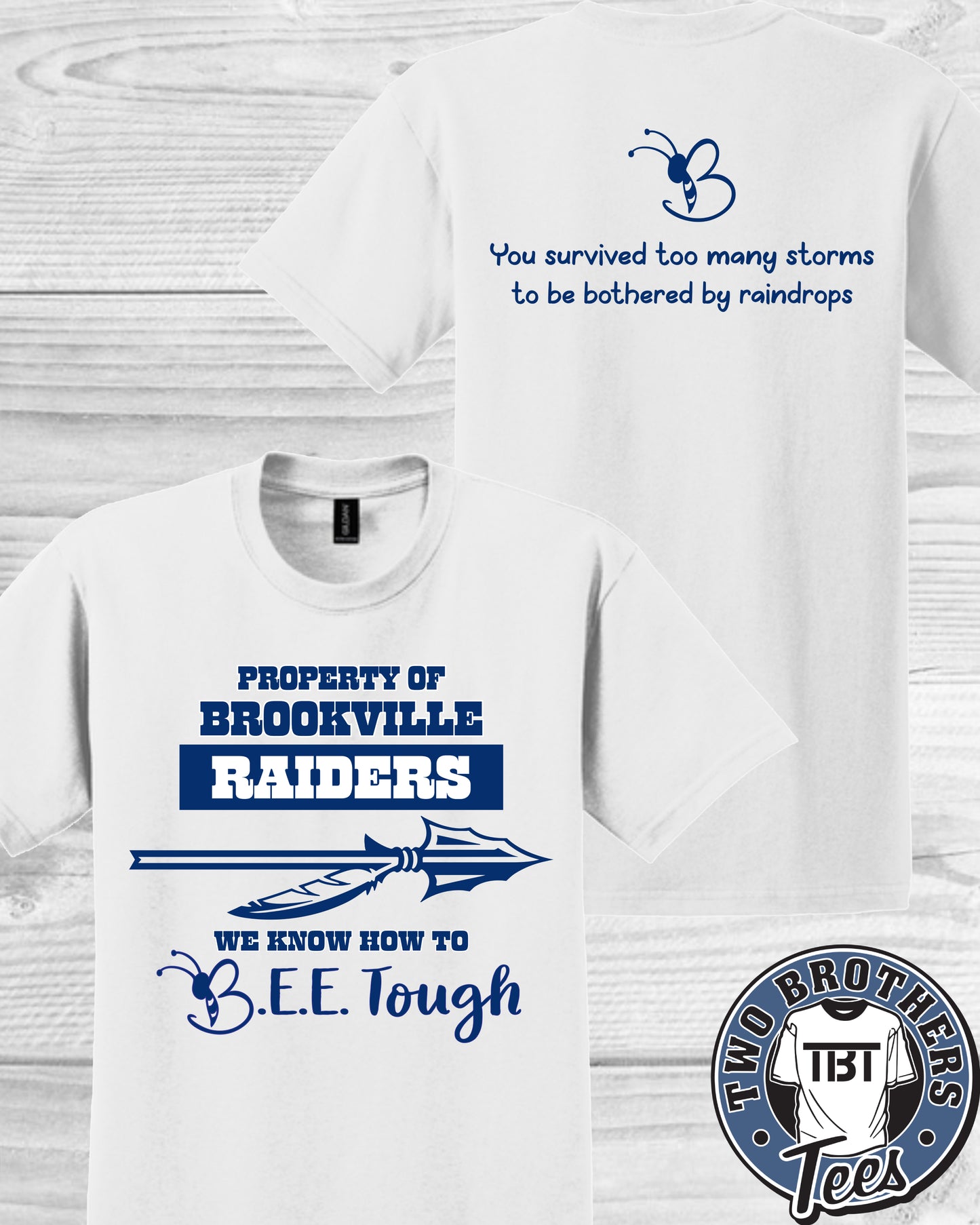 B.E.E. Tough Property of Brookville Raiders Softstyle T-Shirt