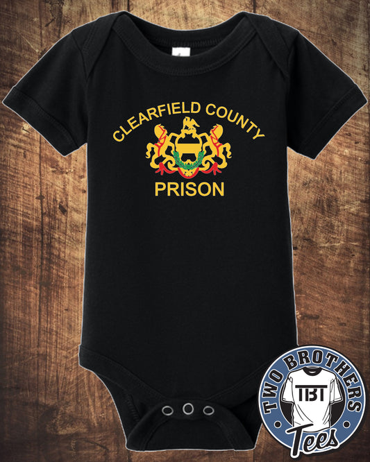 Clearfield County Prison Infant Onsie
