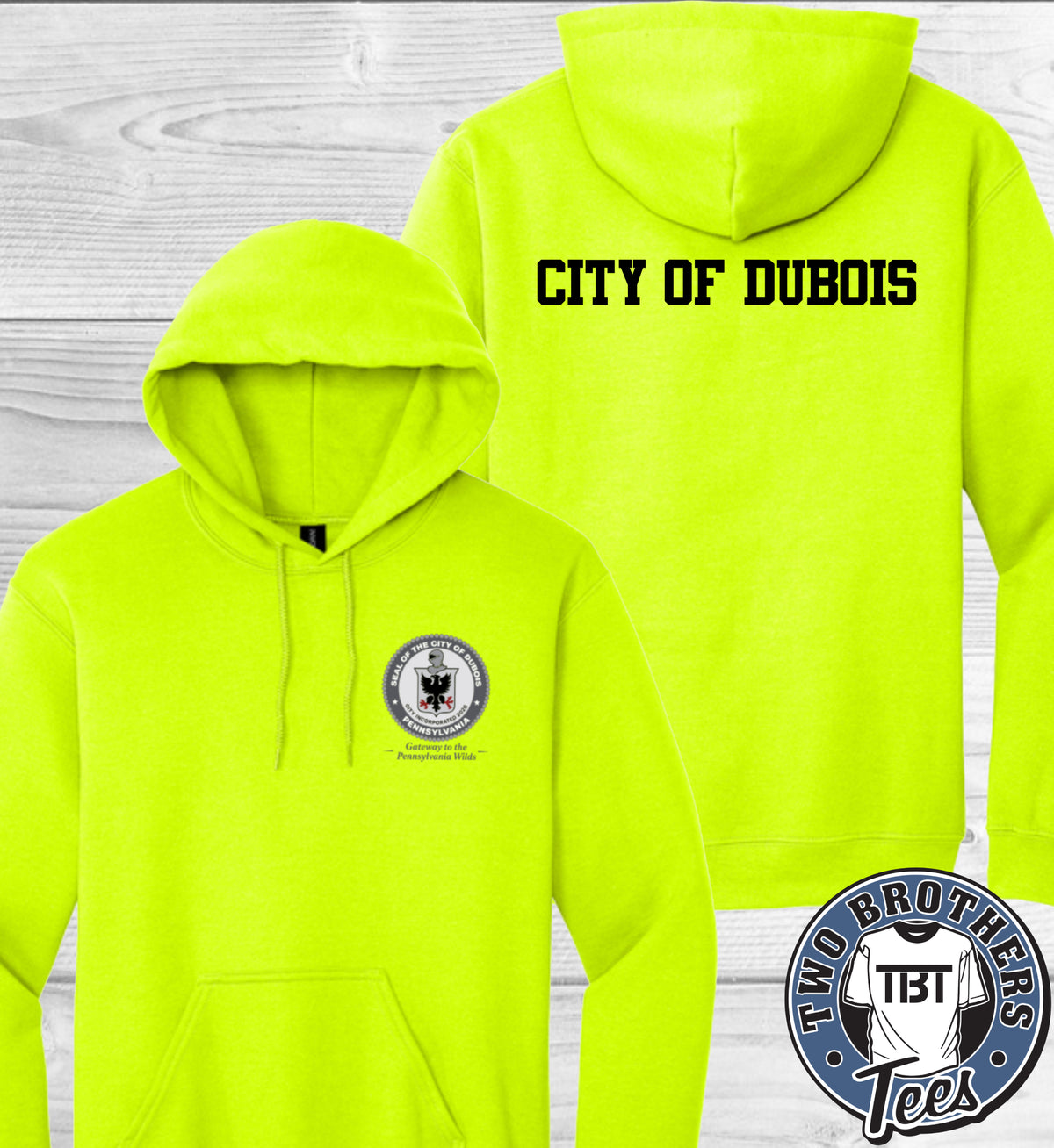 City of DuBois Gildan Heavy Blend Hoodie