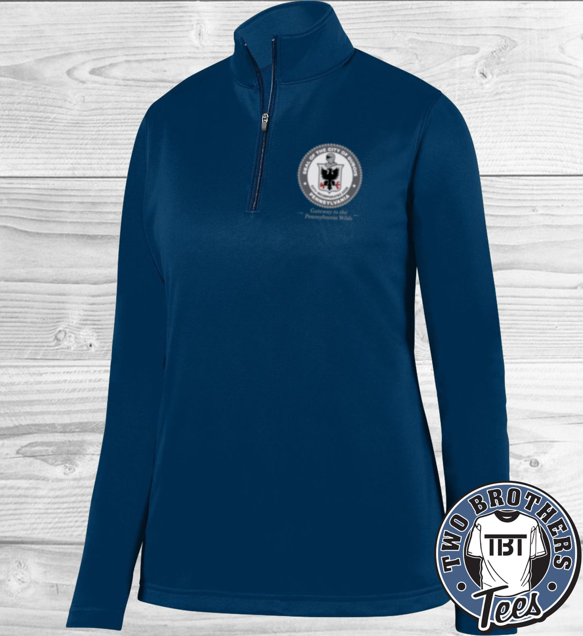 City of DuBois Women's Augusta Wicking Fleece 1/4-Zip Pullover