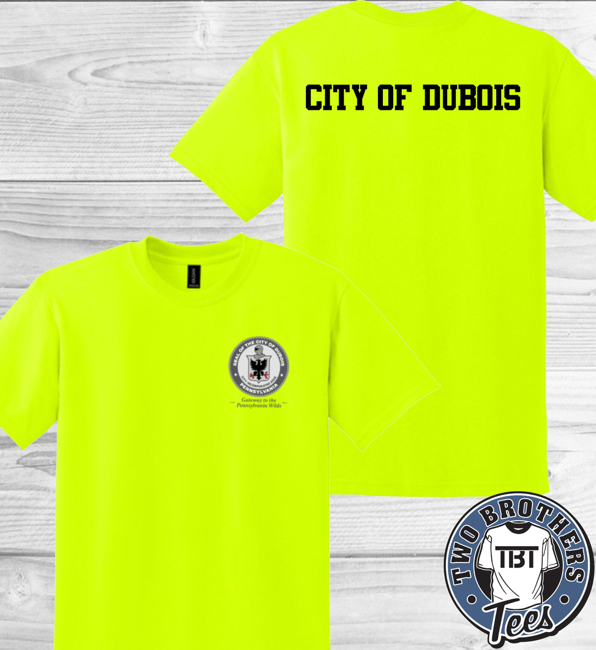 City of DuBois Gildan Dry Blend T-Shirt
