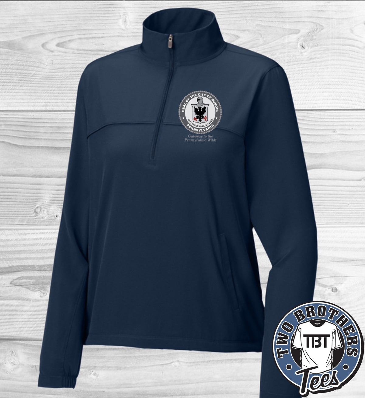 City of DuBois Women's Sport-Tek 1/2-Zip Jacket