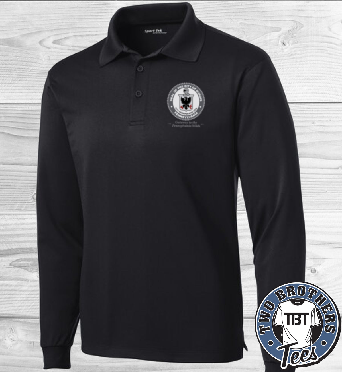 City of DuBois Sport-Tek Long Sleeve Micropique Sport-Wick Polo