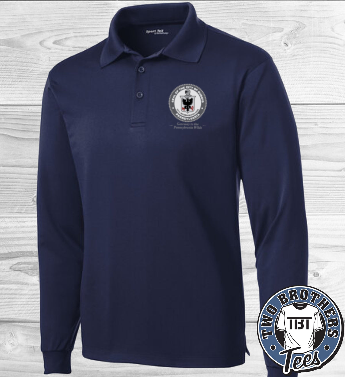 City of DuBois Sport-Tek Long Sleeve Micropique Sport-Wick Polo