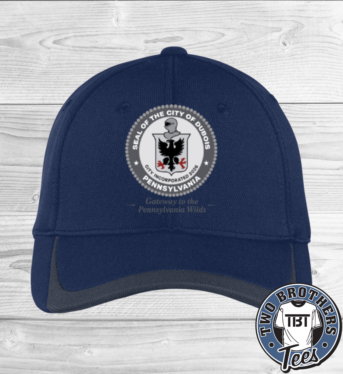 City of DuBois Sport-Tek Pique Colorblock Hat