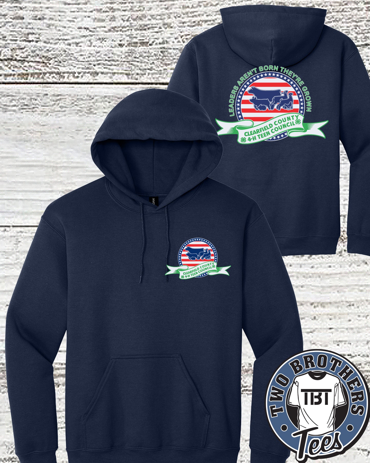 Clearfield County 4-H Teen Council Hoodie