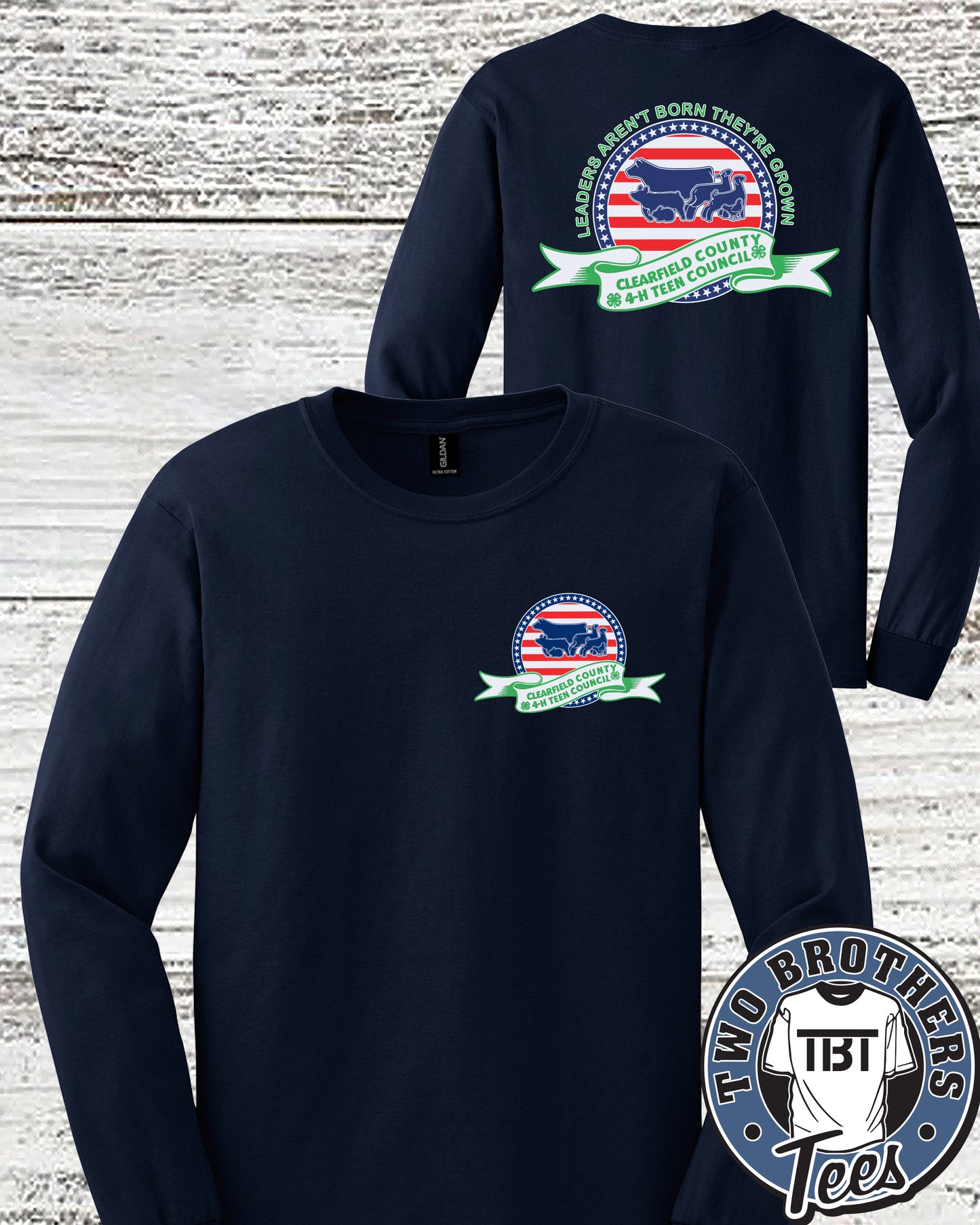Clearfield County 4-H Teen Council Long Sleeve T-Shirt