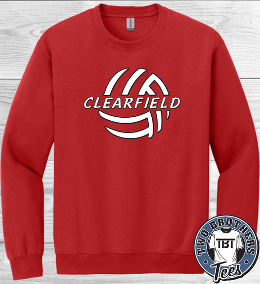 Clearfield Volleyball 2026 Crewneck Sweatshirt