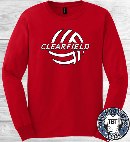 Clearfield Volleyball 2026 Long Sleeve T-Shirt