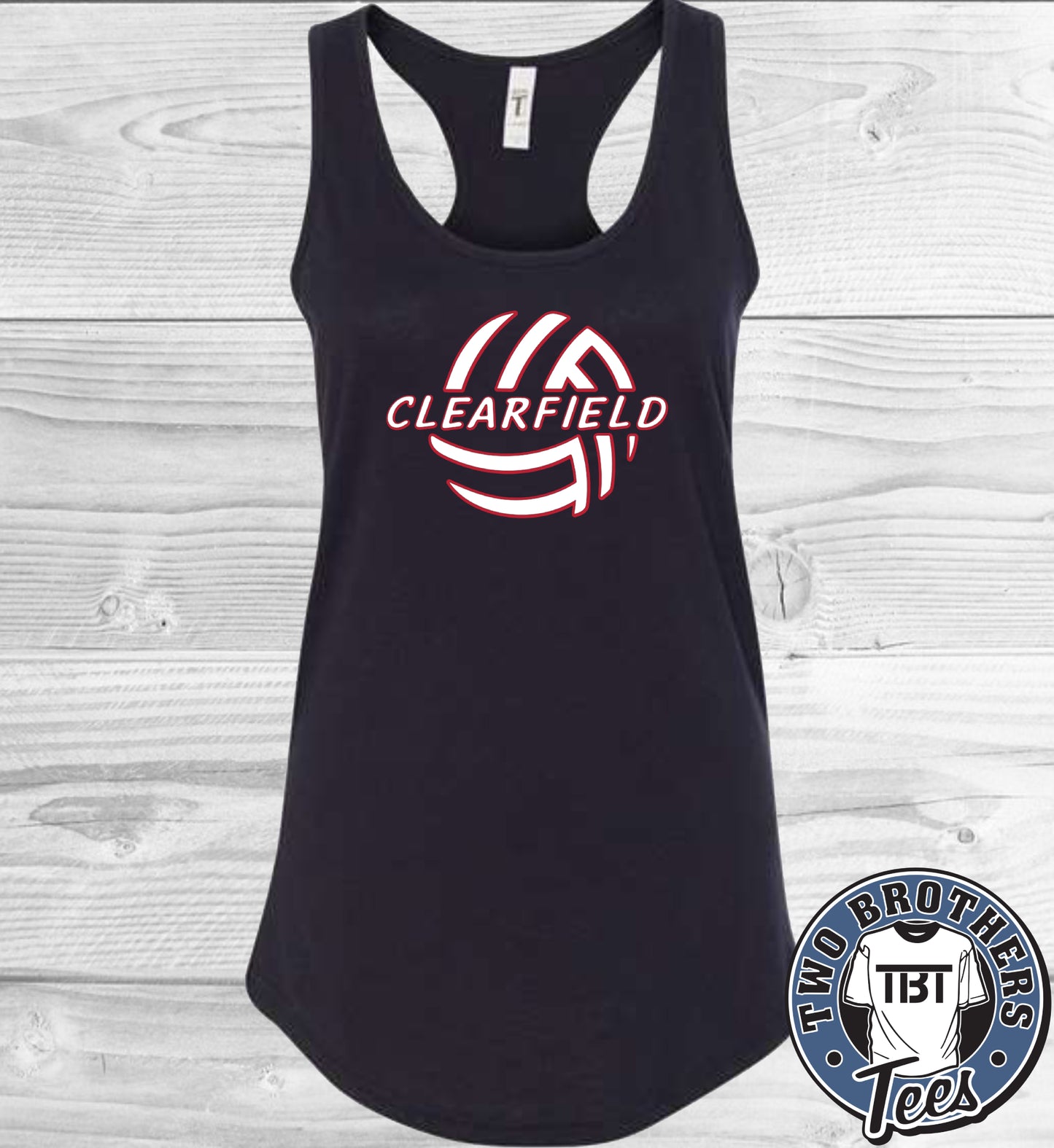 Clearfield Volleyball 2026 Racerback Tank Top